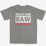 T-Shirt Grey / S Shoot RAW - Premium T-Shirt