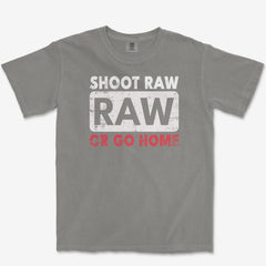 T-Shirt Grey / S Shoot RAW - Premium T-Shirt