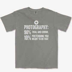 T-Shirt Grey / S Trial & Error - Premium T-Shirt