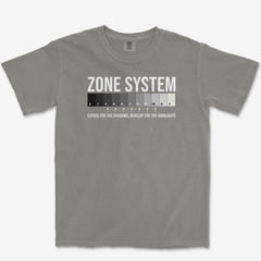 T-Shirt Grey / S Zone System - Premium T-Shirt