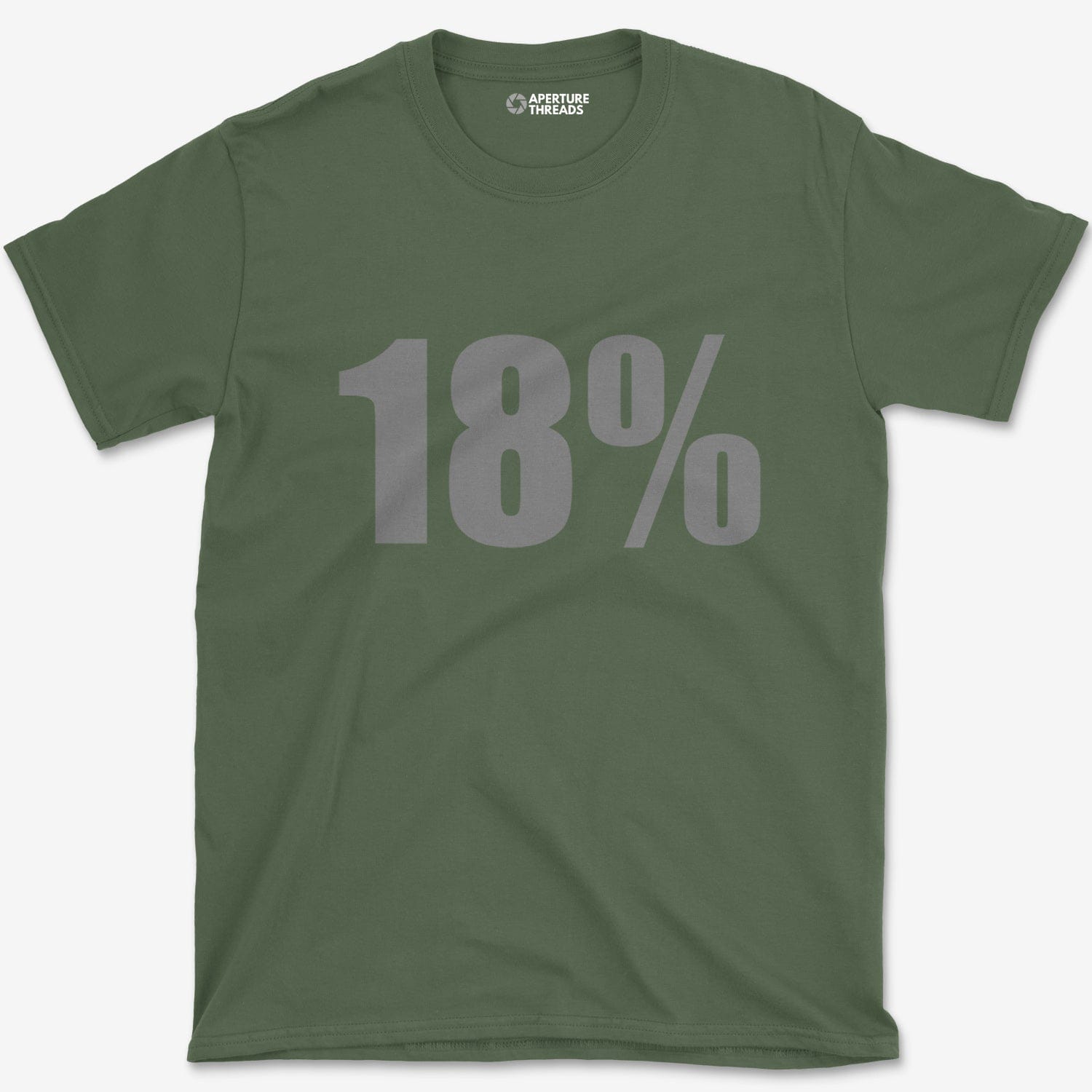 T-Shirt Military Green / S 18% Grey T-Shirt