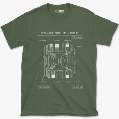 T-Shirt Military Green / S 28mm BP T-shirt