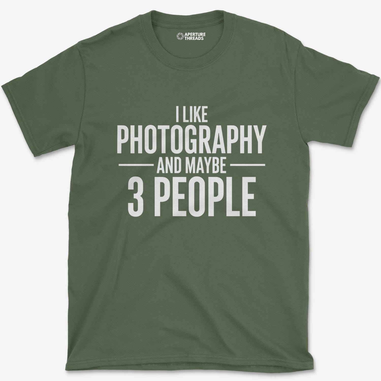 T-Shirt Military Green / S 3 People T-Shirt