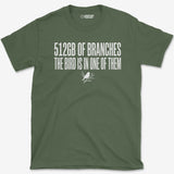 T-Shirt Military Green / S 512GB of Branches T-Shirt