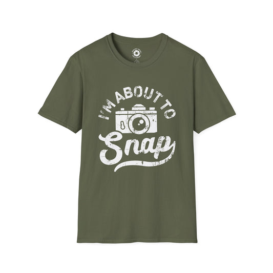 T-Shirt Military Green / S About To Snap T-Shirt