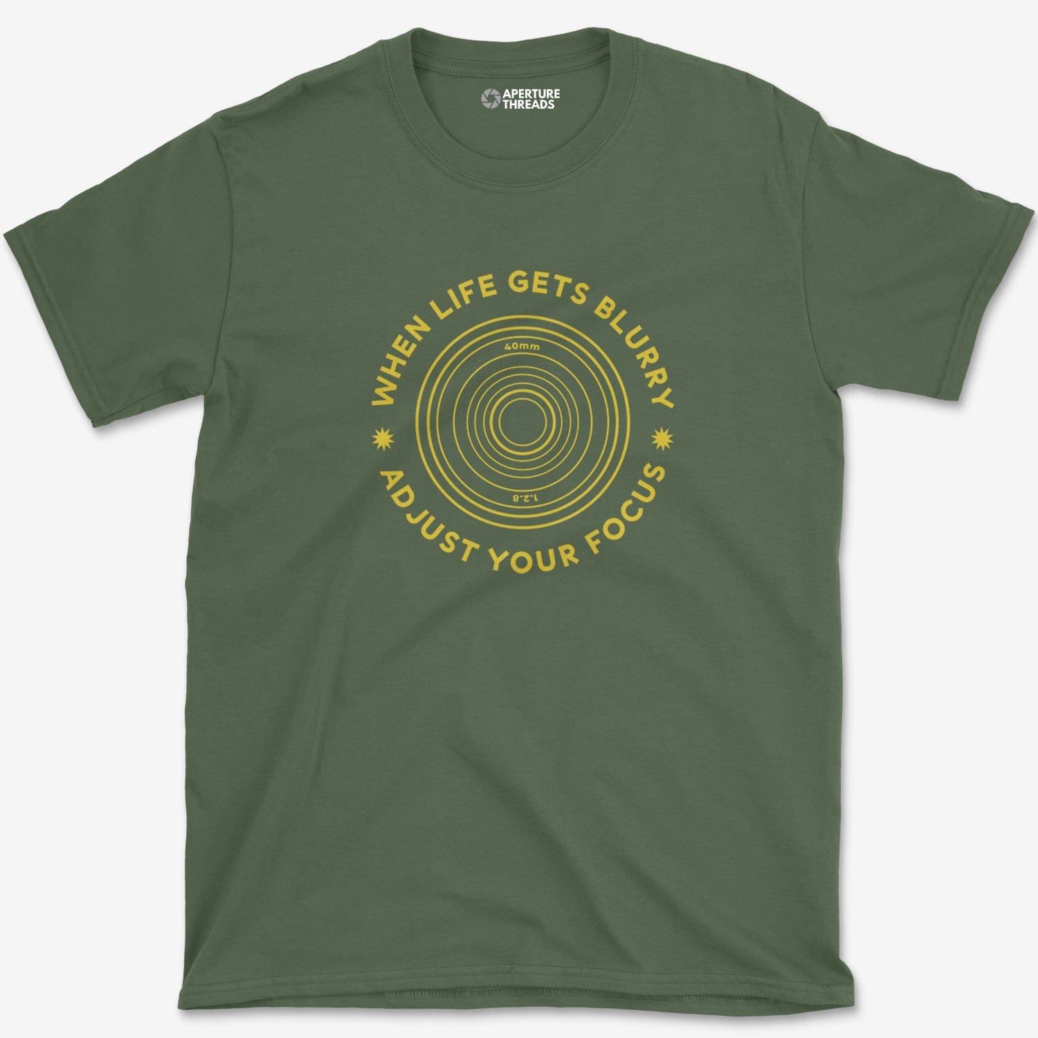 T-Shirt Military Green / S Adjuest Focus T-Shirt
