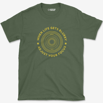 T-Shirt Military Green / S Adjuest Focus T-Shirt