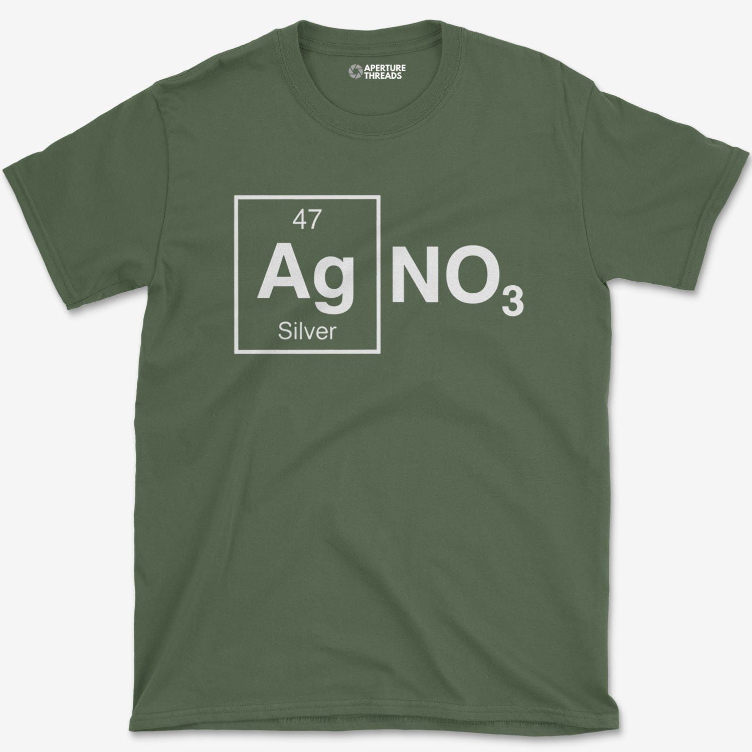 T-Shirt Military Green / S AgNO3 T-Shirt