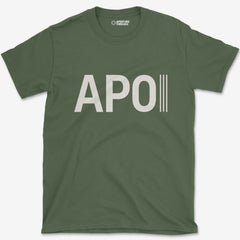T-Shirt Military Green / S APO T-Shirt