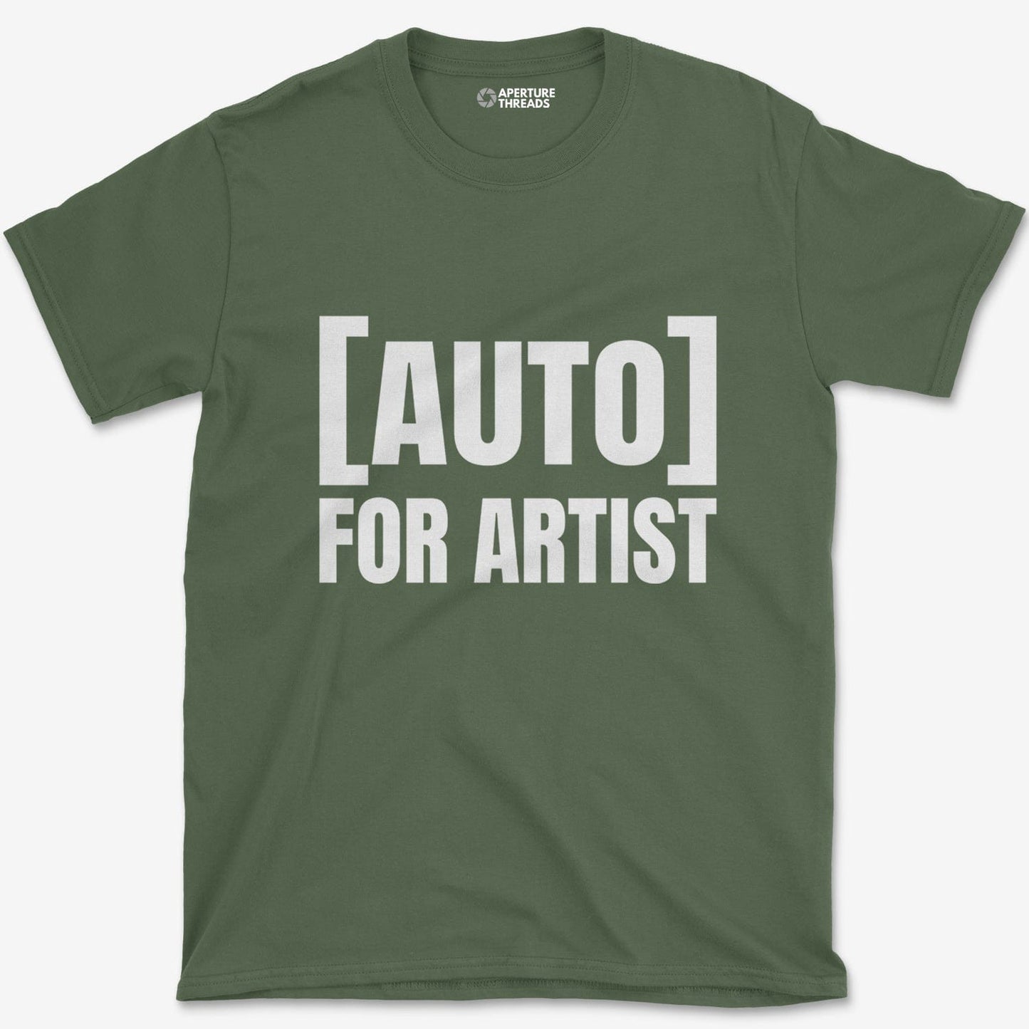 T-Shirt Military Green / S Auto For Artists T-shirt