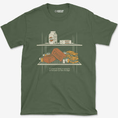 T-Shirt Military Green / S Bricks Fridge Gfx T-Shirt