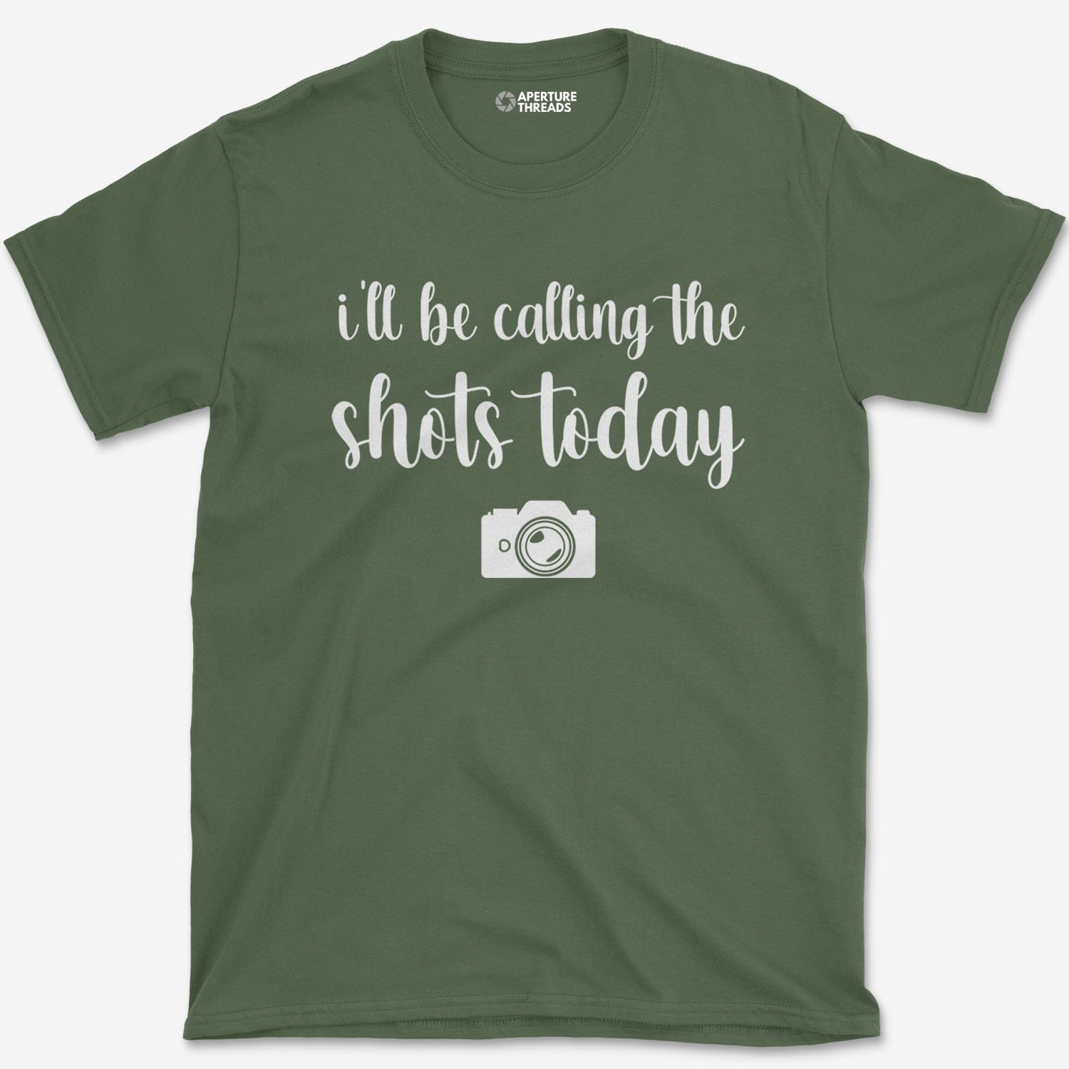 T-Shirt Military Green / S Calling Ths Shots T-Shirt
