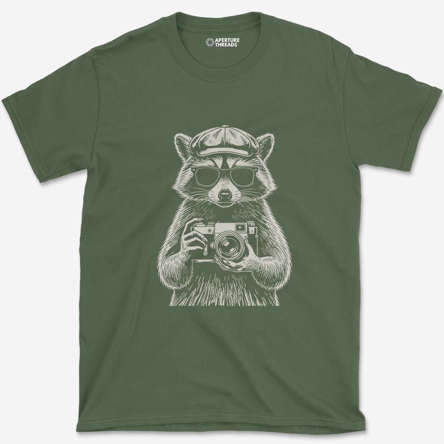 T-Shirt Military Green / S Candid Caper T-Shirt