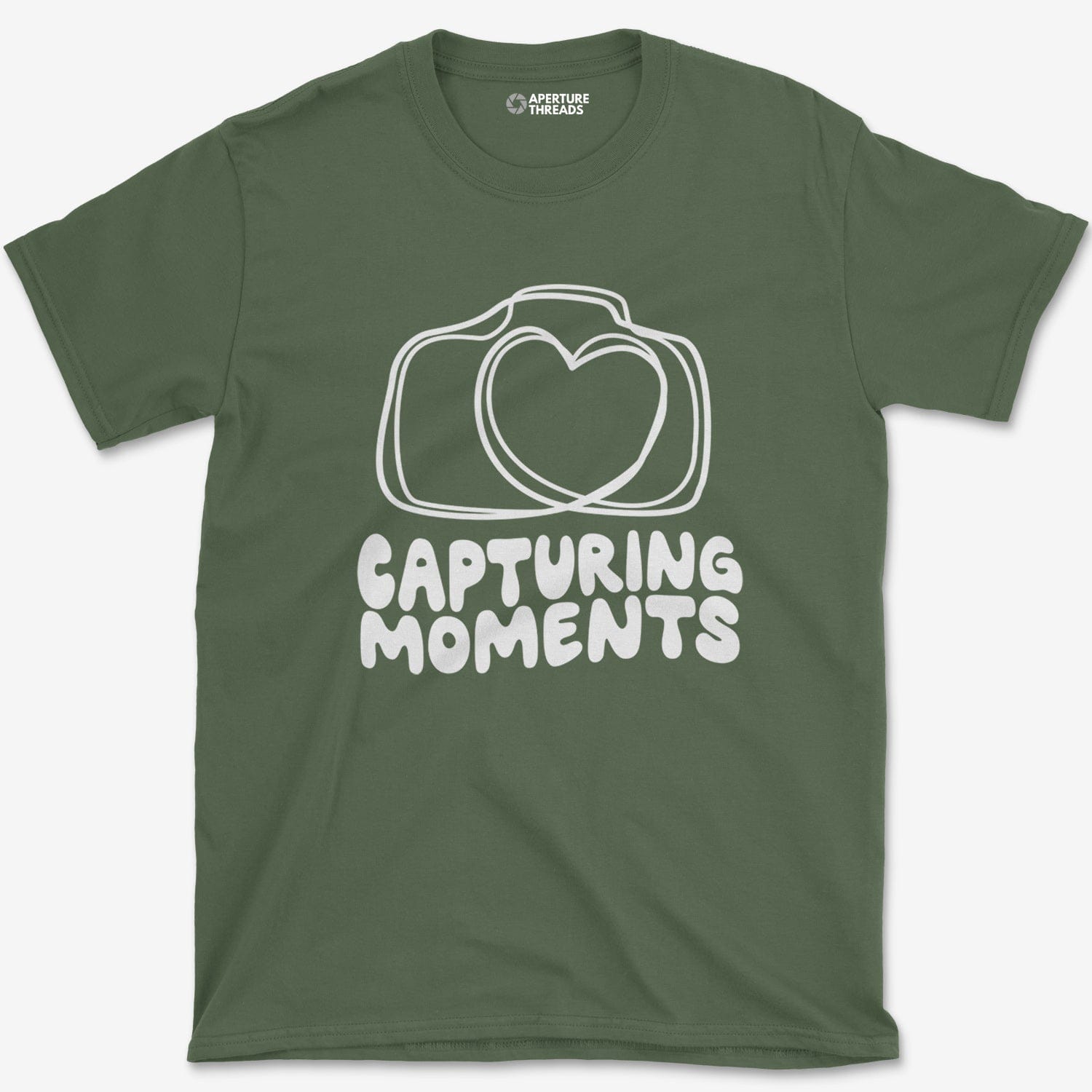 T-Shirt Military Green / S Capturing Moments T-Shirt