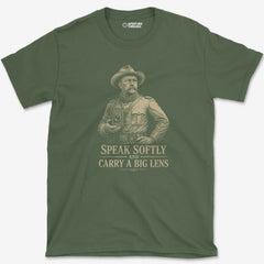 T-Shirt Military Green / S Carry A Big Lens T-Shirt