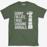 T-Shirt Military Green / S Chasing Animals T-Shirt