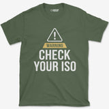 T-Shirt Military Green / S Check ISO T-Shirt