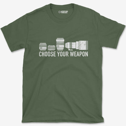 T-Shirt Military Green / S Choose Your Weapon T-Shirt