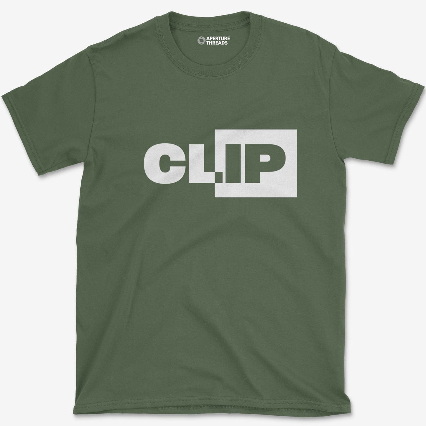 T-Shirt Military Green / S Clip T-Shirt