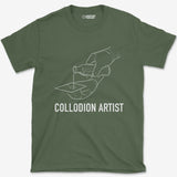 T-Shirt Military Green / S Collodion Artist T-Shirt