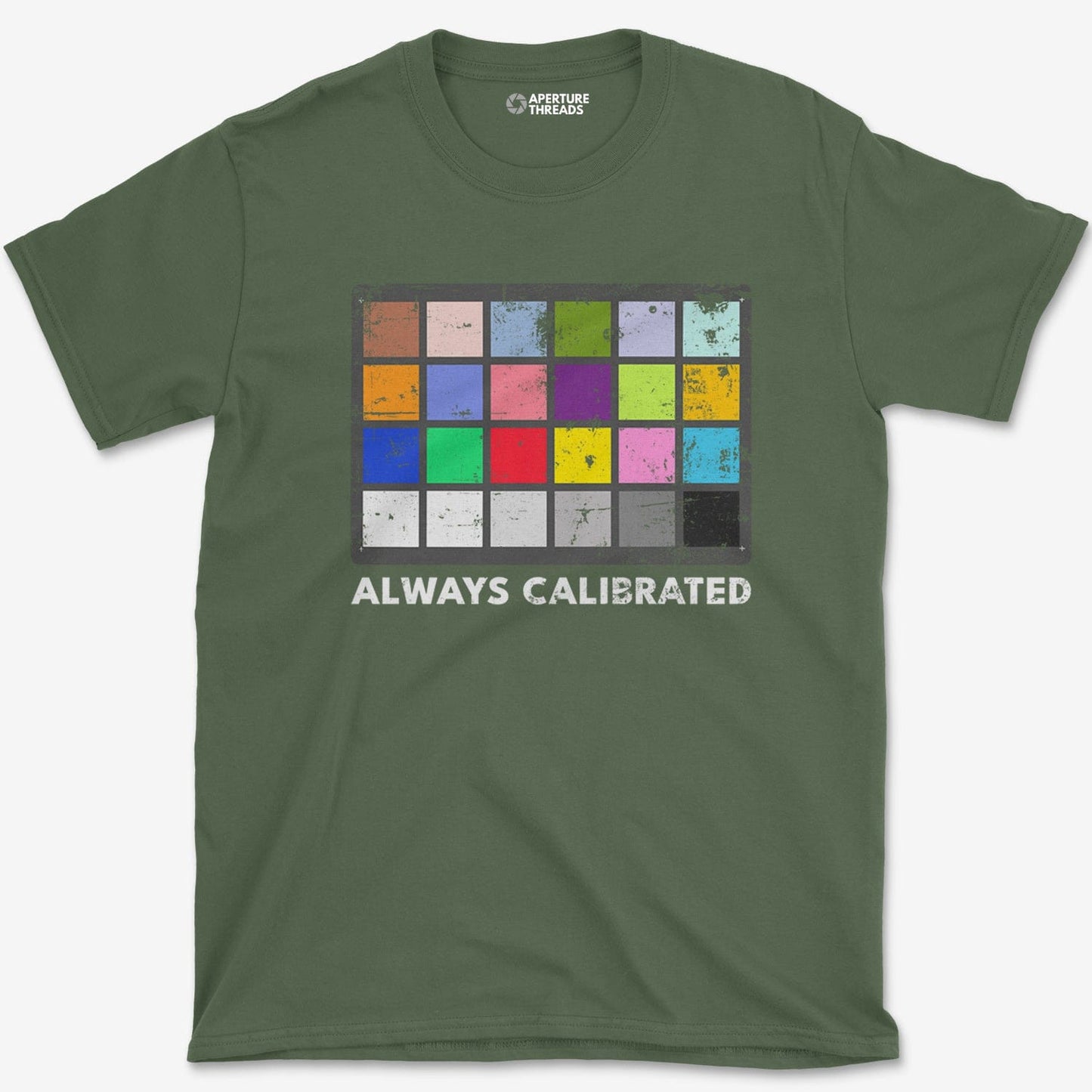 T-Shirt Military Green / S Color Checker T-Shirt