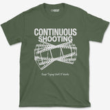 T-Shirt Military Green / S Continous Shooting T-Shirt