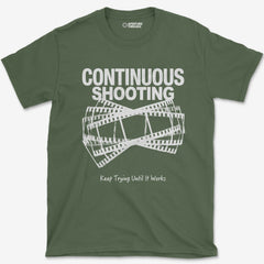 T-Shirt Military Green / S Continous Shooting T-Shirt