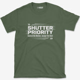 T-Shirt Military Green / S Control The Motion T-Shirt