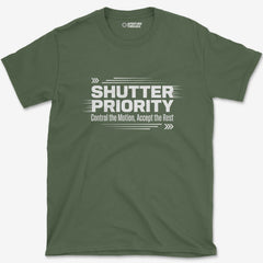 T-Shirt Military Green / S Control The Motion T-Shirt