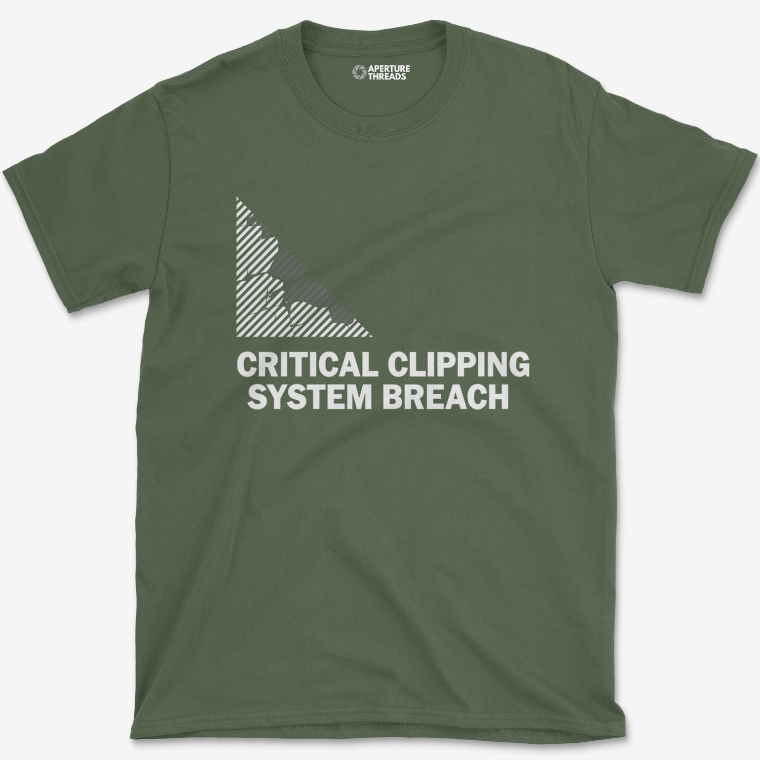 T-Shirt Military Green / S Critical Clipping T-Shirt