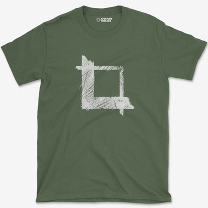 T-Shirt Military Green / S Crop T-Shirt