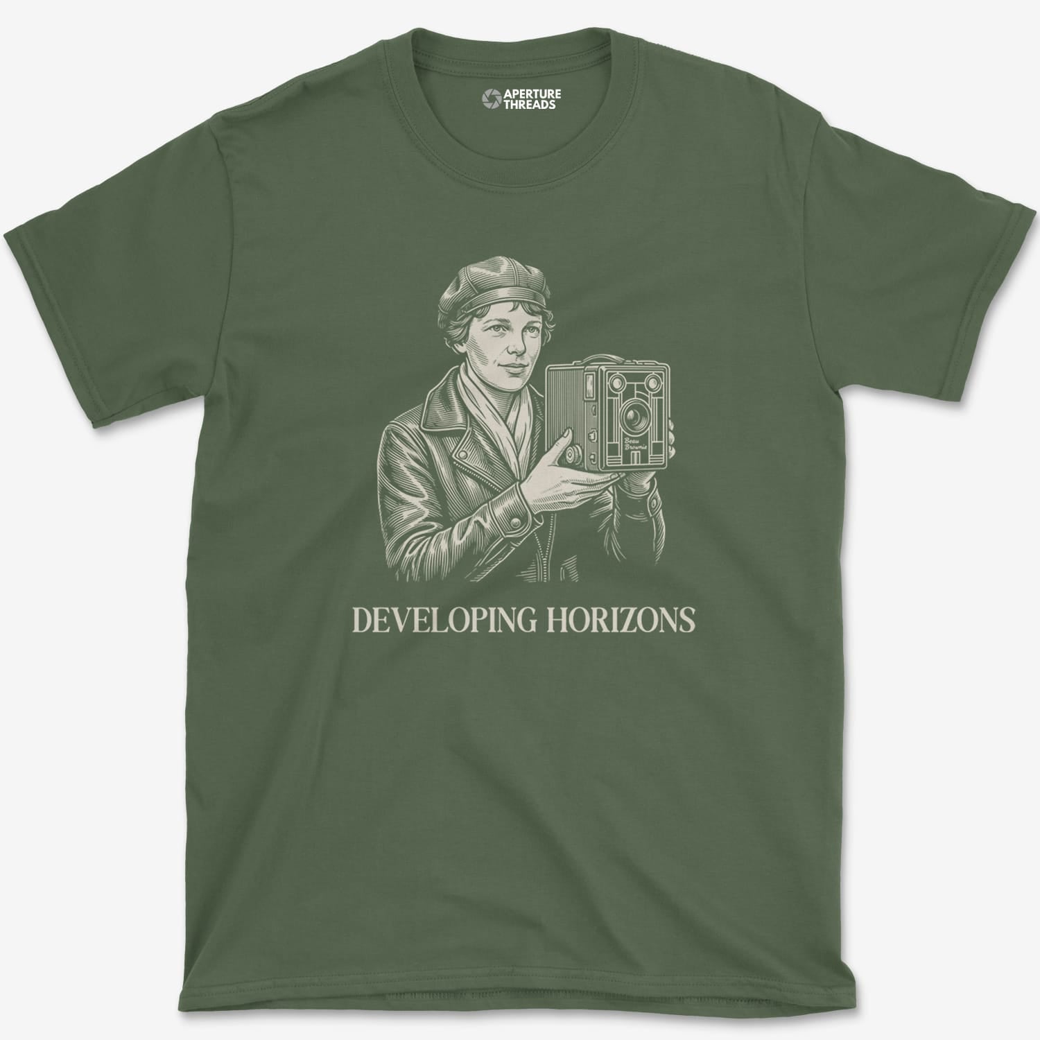 T-Shirt Military Green / S Developing Horizons T-Shirt