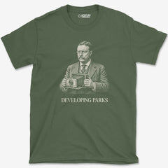 T-Shirt Military Green / S Developing Parks T-Shirt