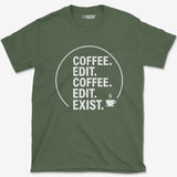 T-Shirt Military Green / S Editor Rhythm T-Shirt