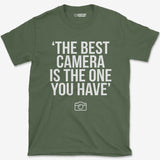 T-Shirt Military Green / S Emotional Best Camera T-Shirt