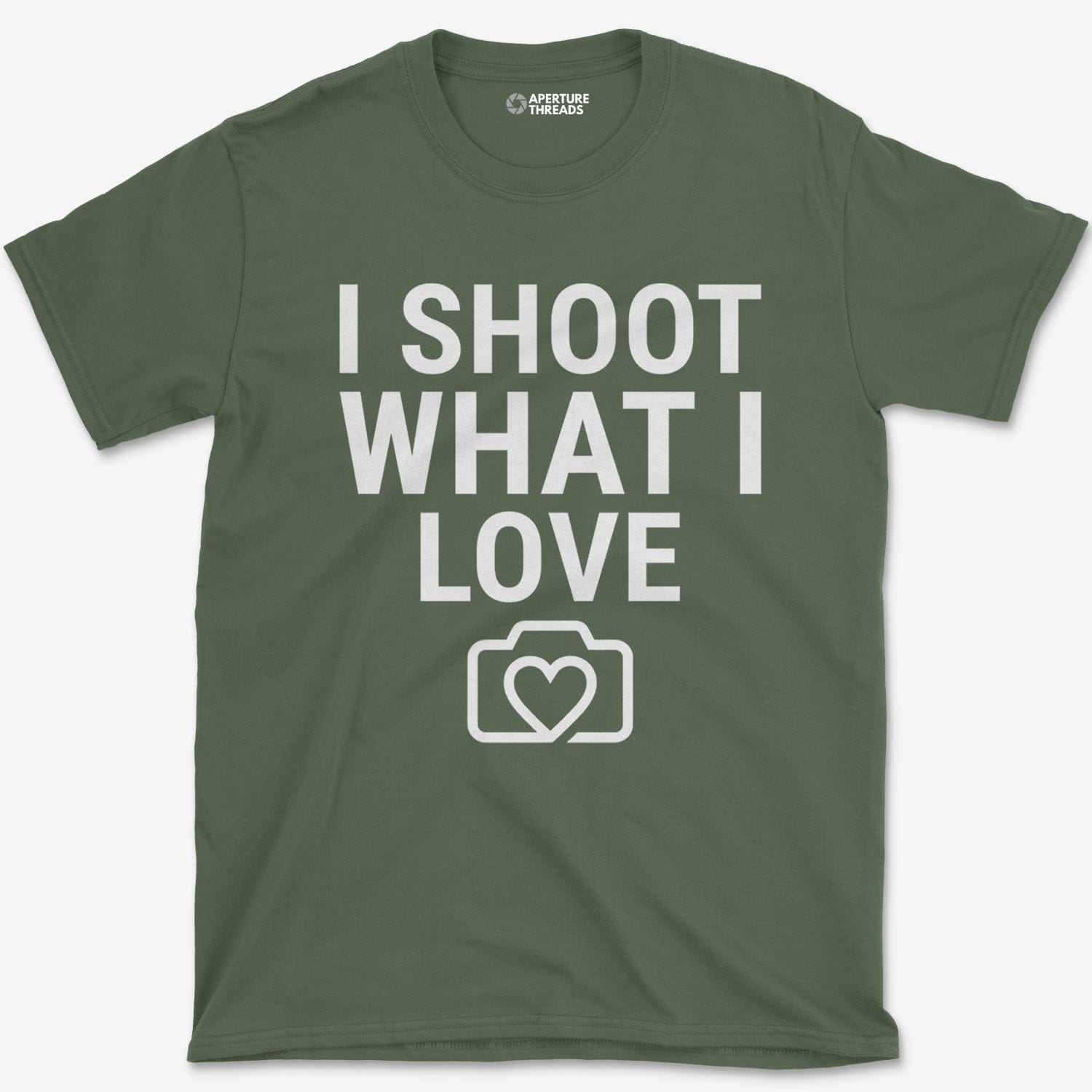 T-Shirt Military Green / S Emotional Shoot Love T-Shirt