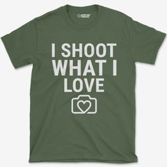T-Shirt Military Green / S Emotional Shoot Love T-Shirt