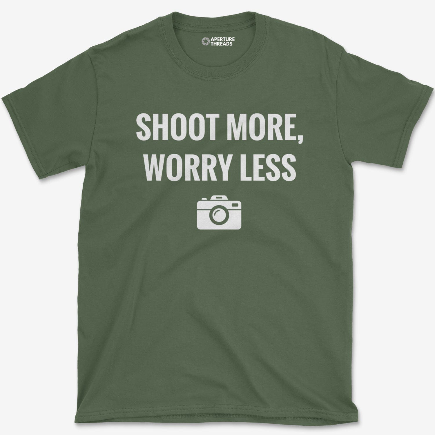 T-Shirt Military Green / S Emotional Shoot Worry T-Shirt