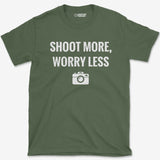 T-Shirt Military Green / S Emotional Shoot Worry T-Shirt