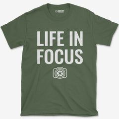 T-Shirt Military Green / S Emotional The Focus T-Shirt