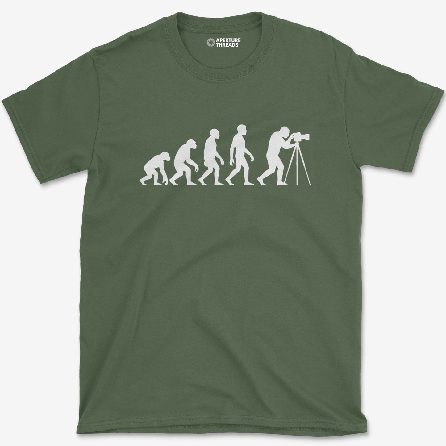 T-Shirt Military Green / S Evolution Man T-Shirt