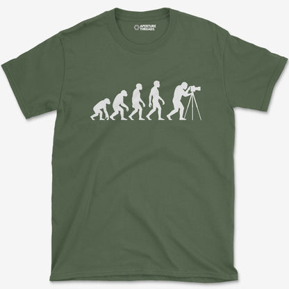 T-Shirt Military Green / S Evolution Man T-Shirt