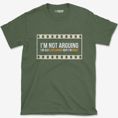 T-Shirt Military Green / S Explaining T-Shirt