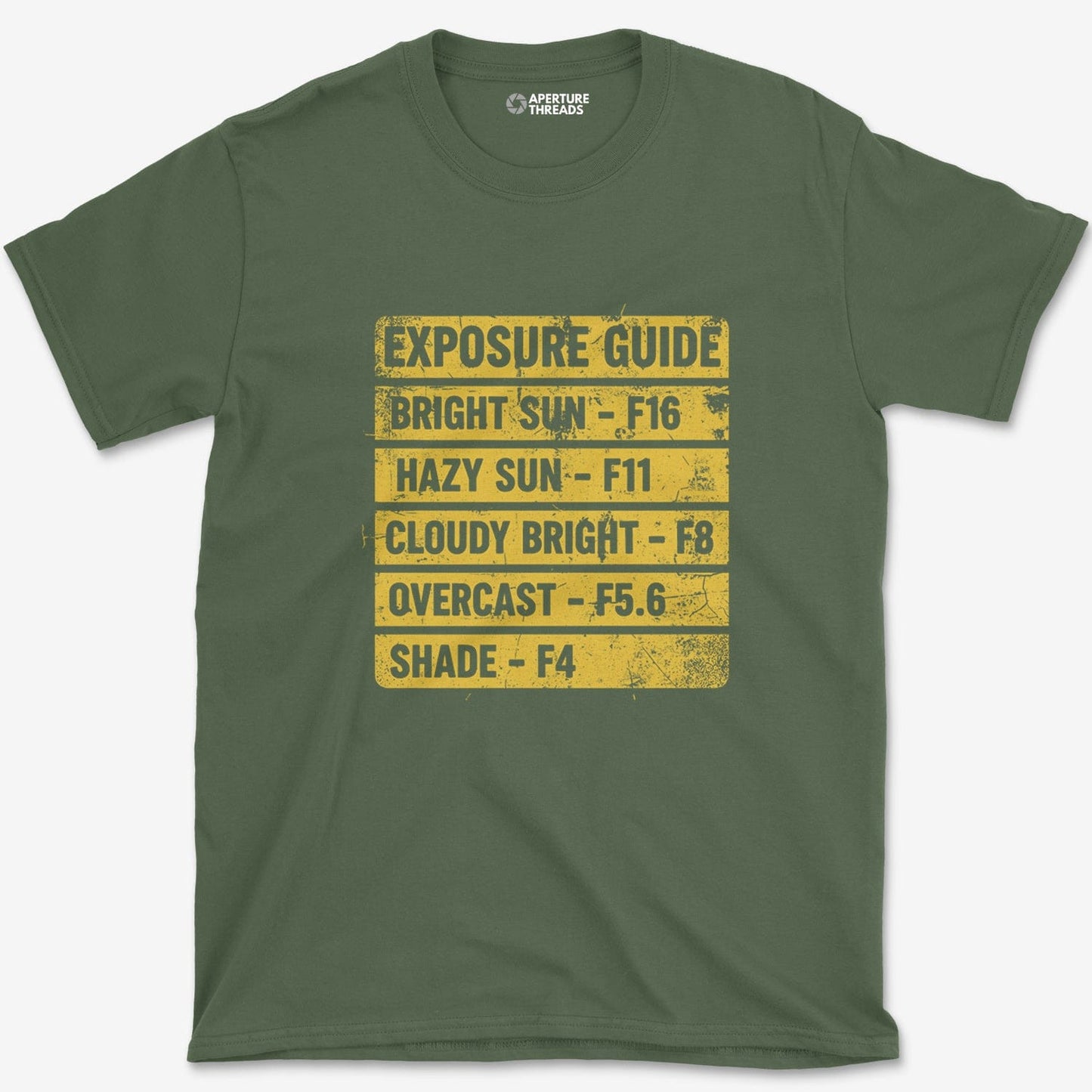 T-Shirt Military Green / S Exposue Guide T-Shirt