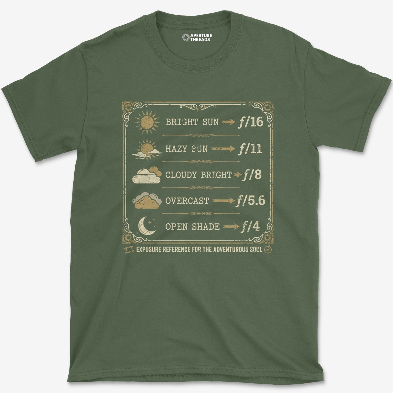 T-Shirt Military Green / S Exposure Reference T-Shirt