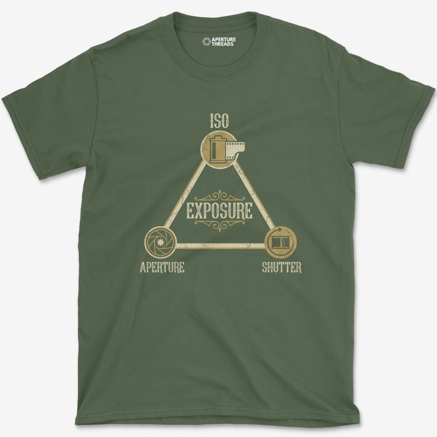 T-Shirt Military Green / S Exposure Triangle T-Shirt