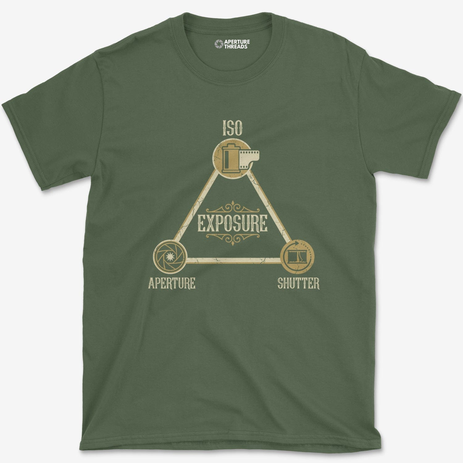 T-Shirt Military Green / S Exposure Triangle T-Shirt