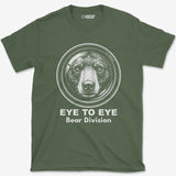 T-Shirt Military Green / S Eye to Eye Bear T-Shirt