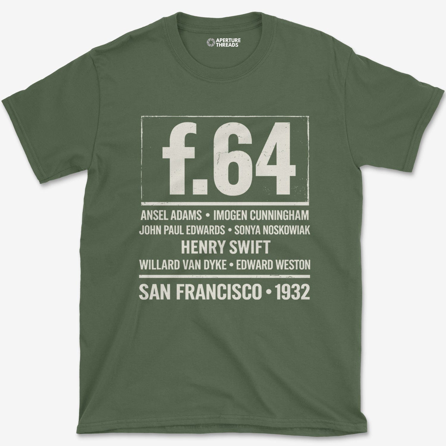 T-Shirt Military Green / S f.64 T-Shirt