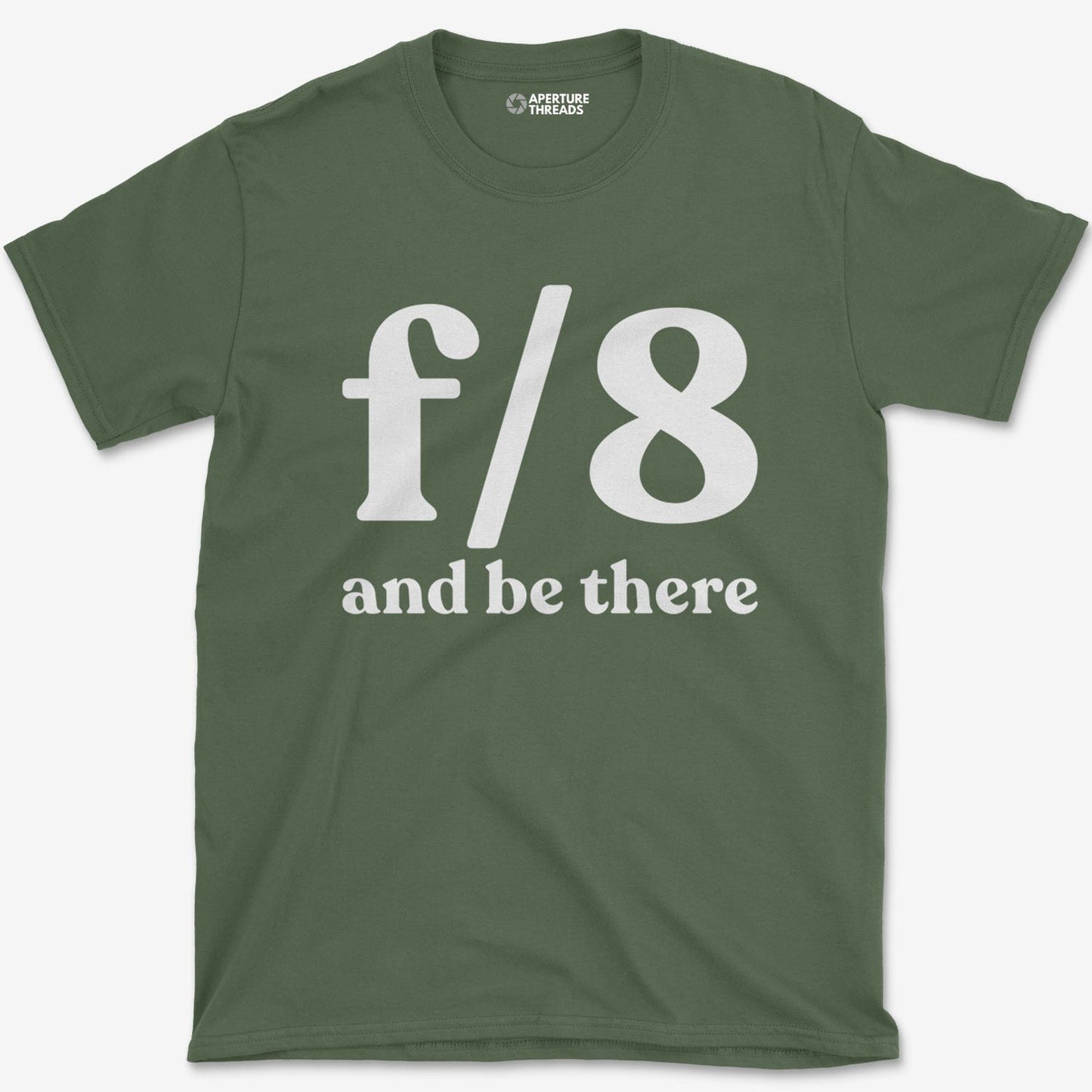 T-Shirt Military Green / S f8 & Be There T-Shirt